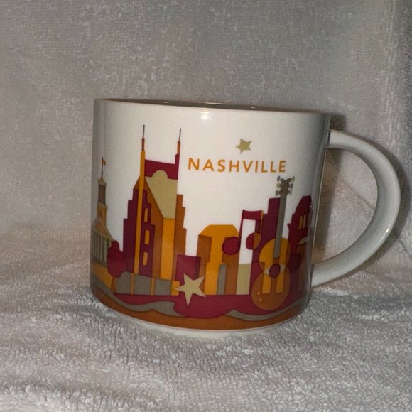 NASHVILLE Mug Starbucks You Are Here Collection - Picture 1 of 5